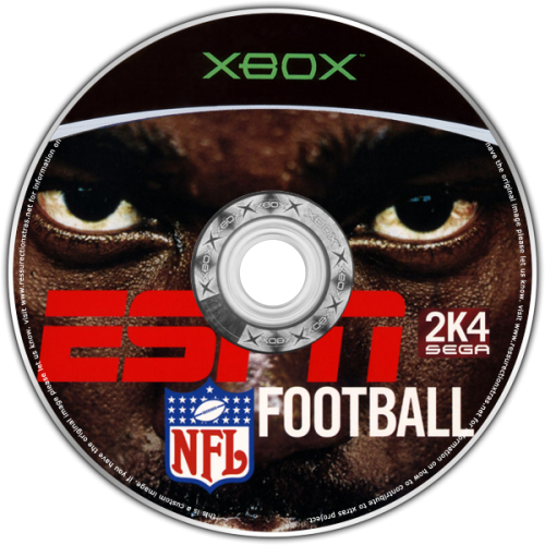 ESPN NFL Football 2K4 (USA) Game Disc
